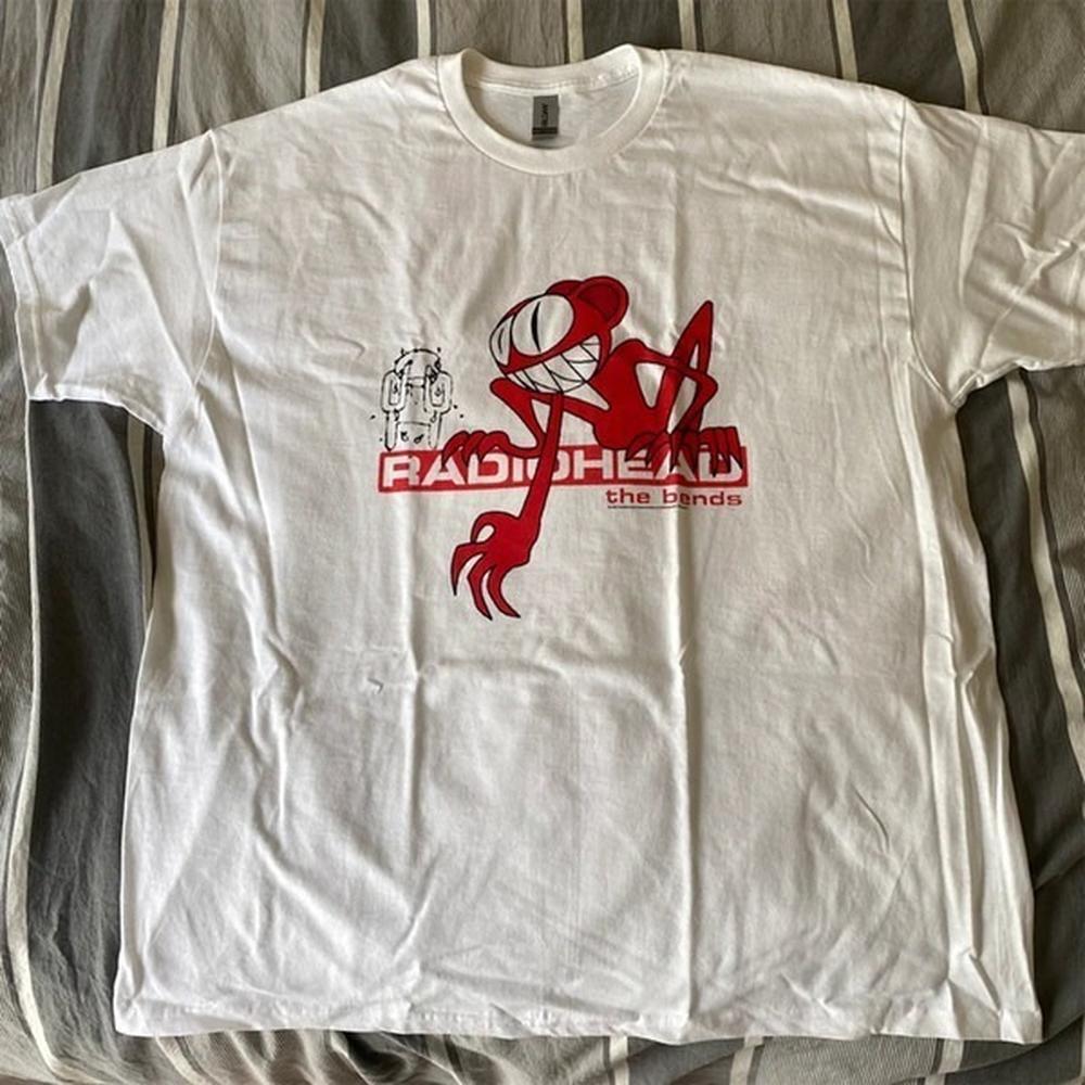 Vintage Radiohead T Shirt Radiohead The Bends Album Vintage Band Tee 1